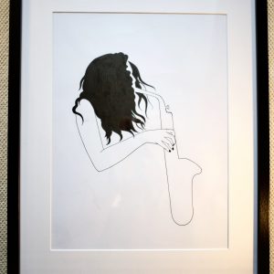One Off Original A3 Pen & Ink Drawing with Frame